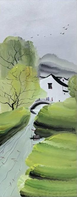 Painting, Paysage chinois 720, Xiu