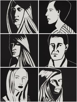 Drucke, Six Aquatints (Portfolio of 6), Alex Katz