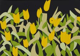 Print, Yellow Tulips, Alex Katz