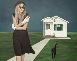 Peinture, House of the Black Cat, Nataliya Bagatskaya