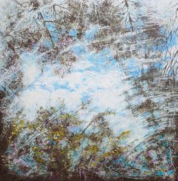 Painting, Miroir d'eau et reflets, Nadine Pillon