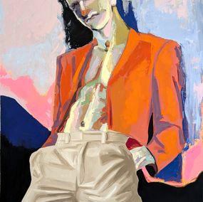 Painting, Perparim était triste mais toujours avec classe, G. Carta