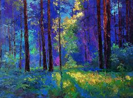 Peinture, Sunny Meadow, Boris Serdyuk