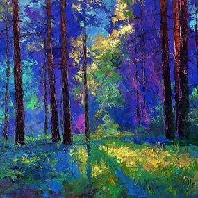 Painting, Sunny Meadow, Boris Serdyuk