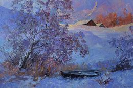 Peinture, Frosty Morning, Boris Serdyuk