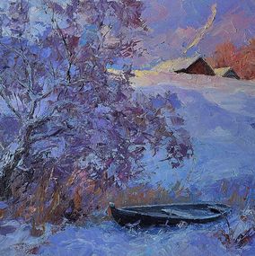 Painting, Frosty Morning, Boris Serdyuk