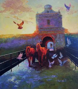 Peinture, Near the Fortress, Boris Serdyuk