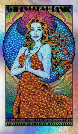 Print, Venus widespread panic sparkle, Chuck Sperry