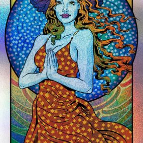 Print, Venus widespread panic sparkle, Chuck Sperry