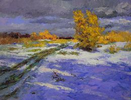 Peinture, Unexpected Snow, Boris Serdyuk