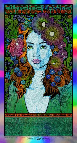 Print, Outsidelands sparkle, Chuck Sperry
