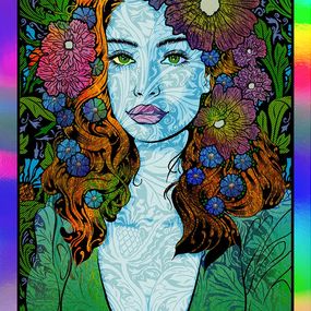Print, Outsidelands sparkle, Chuck Sperry