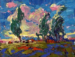 Painting, The Whisper of the Breeze in the Fields, Ivanyuk Oleksiy