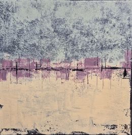 Painting, Orage de mer 1, Réjane LeChat