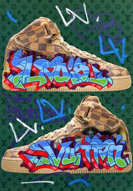 Painting, LV, Golden Boy