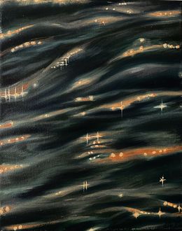 Painting, The last kiss of the sun, Aisylu Burangulova (Ayza)