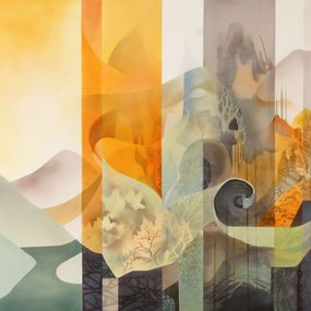 Painting, Silent Currents, Vera Hoi