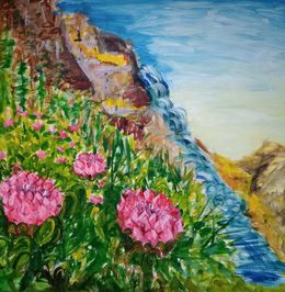 Pintura, Mountain Flowers, Kseniia Ivanova