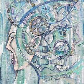 Painting, Scream through the time, Yulia Belasla