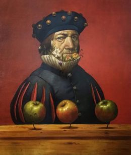 Gemälde, Portrait of Naturalist Mr Binoche, Ashot Yan