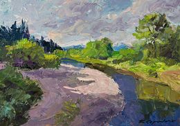 Painting, Sand Underfoot, Boris Serdyuk