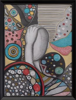 Fine Art Drawings, Bubble, Mona