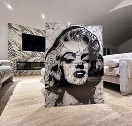Peinture, Marilyn Monroe x Saint Laurent, Aaron Gigi