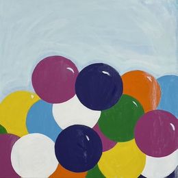 Peinture, Gum Balls Two, Michelle Lander Feinberg