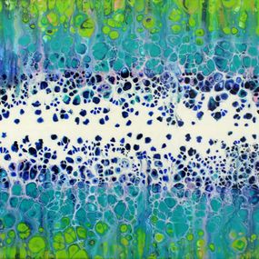 Peinture, Radicelles, Ghislaine Chapuis