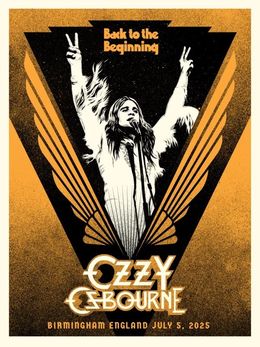 Print, Ozzy Back to the Beginning, Shepard Fairey (Obey)