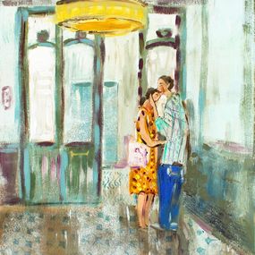 Peinture, Nous avions l'habitude de chercher une nouvelle destination pour nos voyages, Lourdes Ral