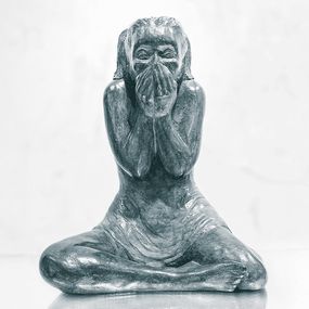Sculpture, Fou Rire 34, Mauricette Toussaint