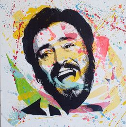 Peinture, Luciano Pavarotti, PyB