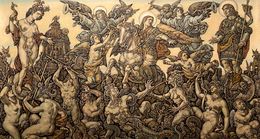 Painting, Triumph of Saint George, Oleg Litvinov