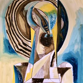 Painting, La serrure, Julien Cuny