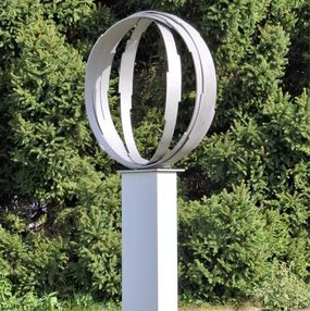 Sculpture, Large Silver Orbit, Kuno Vollet