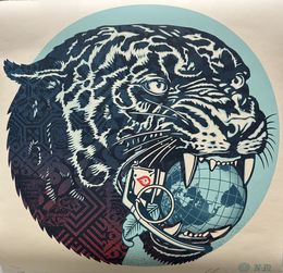 Print, Climate Clash (Creme), Shepard Fairey (Obey)