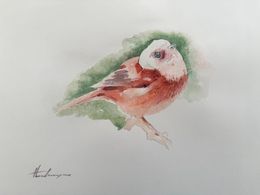 Gemälde, Pink Bird, Artyom Abrahamyan