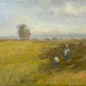 Painting, Summer Valley, Karen Darbinyan