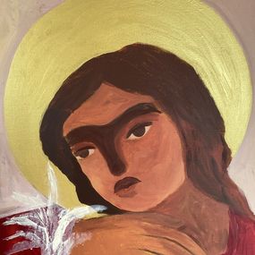 Painting, Immaculate conception#2, Dasha Pogodina