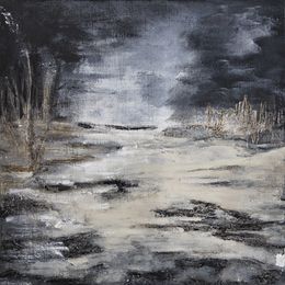 Gemälde, A la nuit tombante, Calat