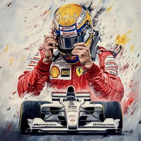 Print, Entre Leyendas: Ferrari, McLaren y la Herencia de la Velocidad", Alberto Ricardo