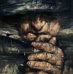 Peinture, J'Attends la Nuit, Nathan Chantob