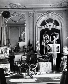 Photographie, Inside Pablo Picasso's studio, Cannes, André Villers