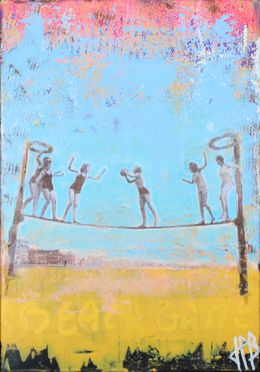 Peinture, Beach game, Jean-Philippe Berger