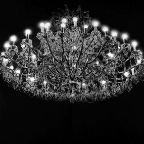 Edición, Crystal Chandelier, Robert Longo