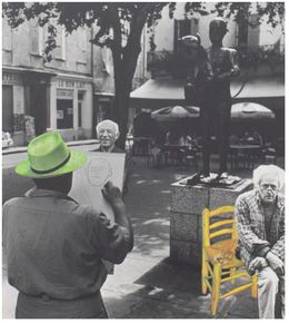 Photographie, Self-Portrait with Pablo Picasso, André Villers