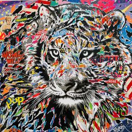 Gemälde, Tiger, Jo Di Bona
