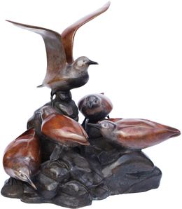 Sculpture, Rocher aux Tournepierres, Jean Lemonnier