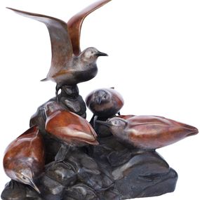 Sculpture, Rocher aux Tournepierres, Jean Lemonnier